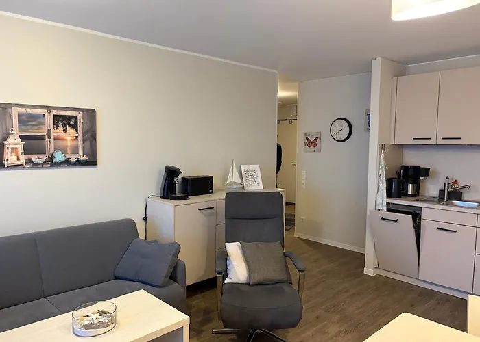 28, Blickrichtung Innenstadtbinnenhafen Appartement Eckernförde